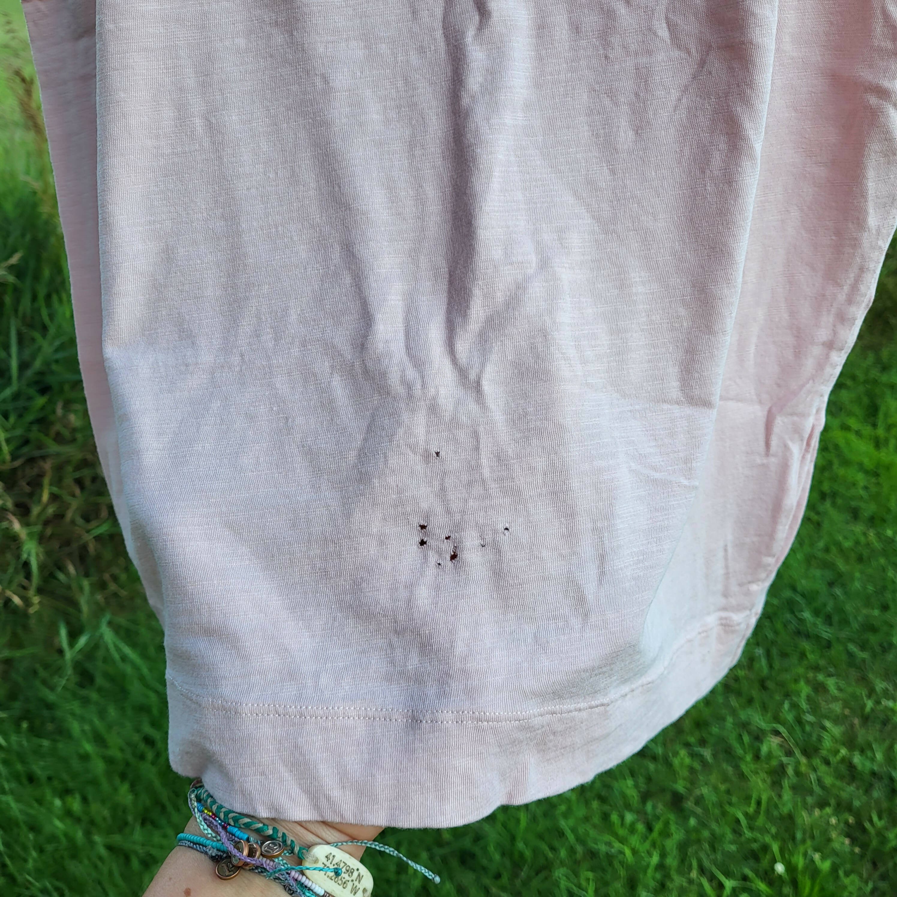 Lilla P Flame Modal Sleeveless Wedge Slit Neck in camellia