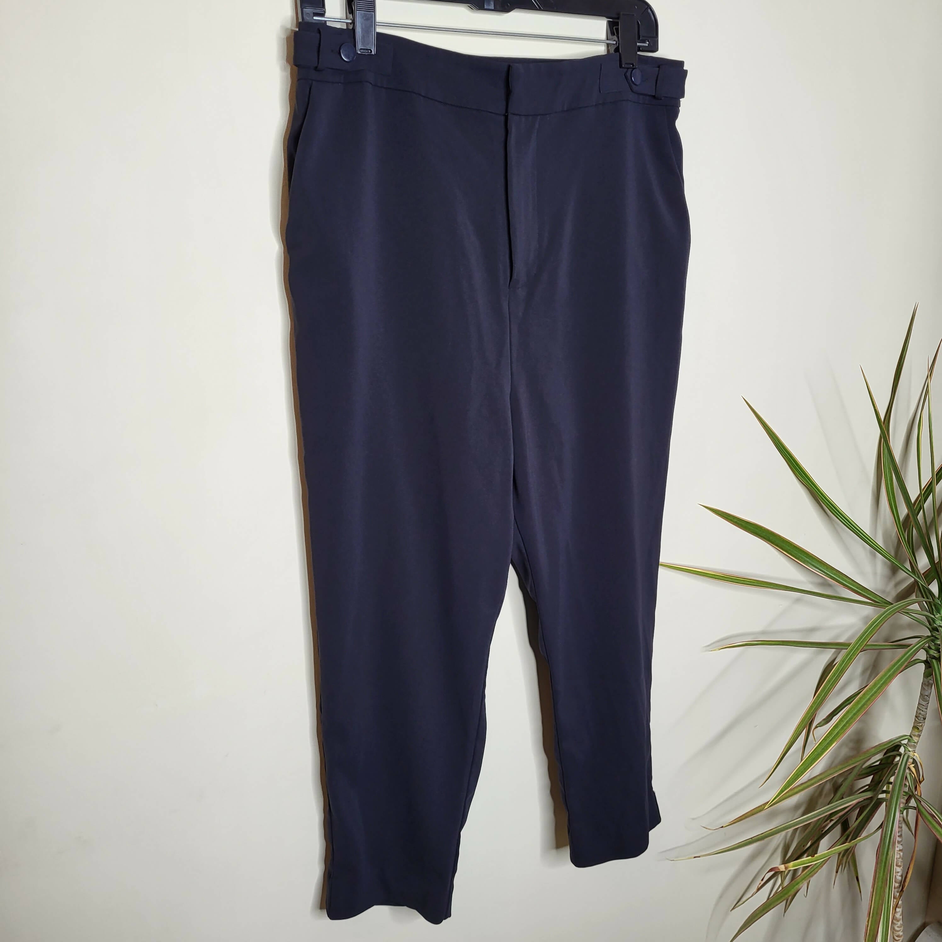 Equipment High Waisted Trouser - /Navy