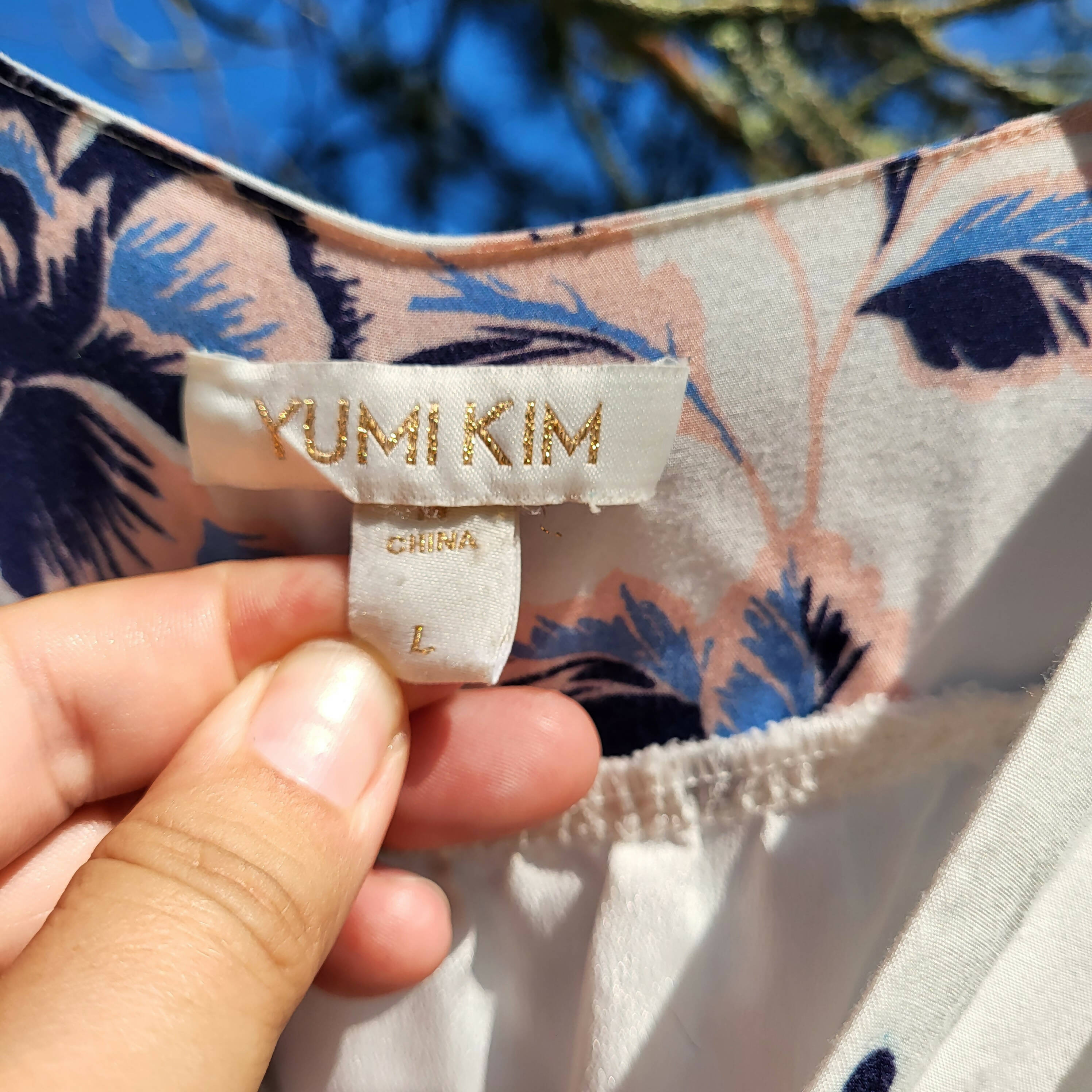 Yumi Kim Venezia Floral Affair White Maxi Dress