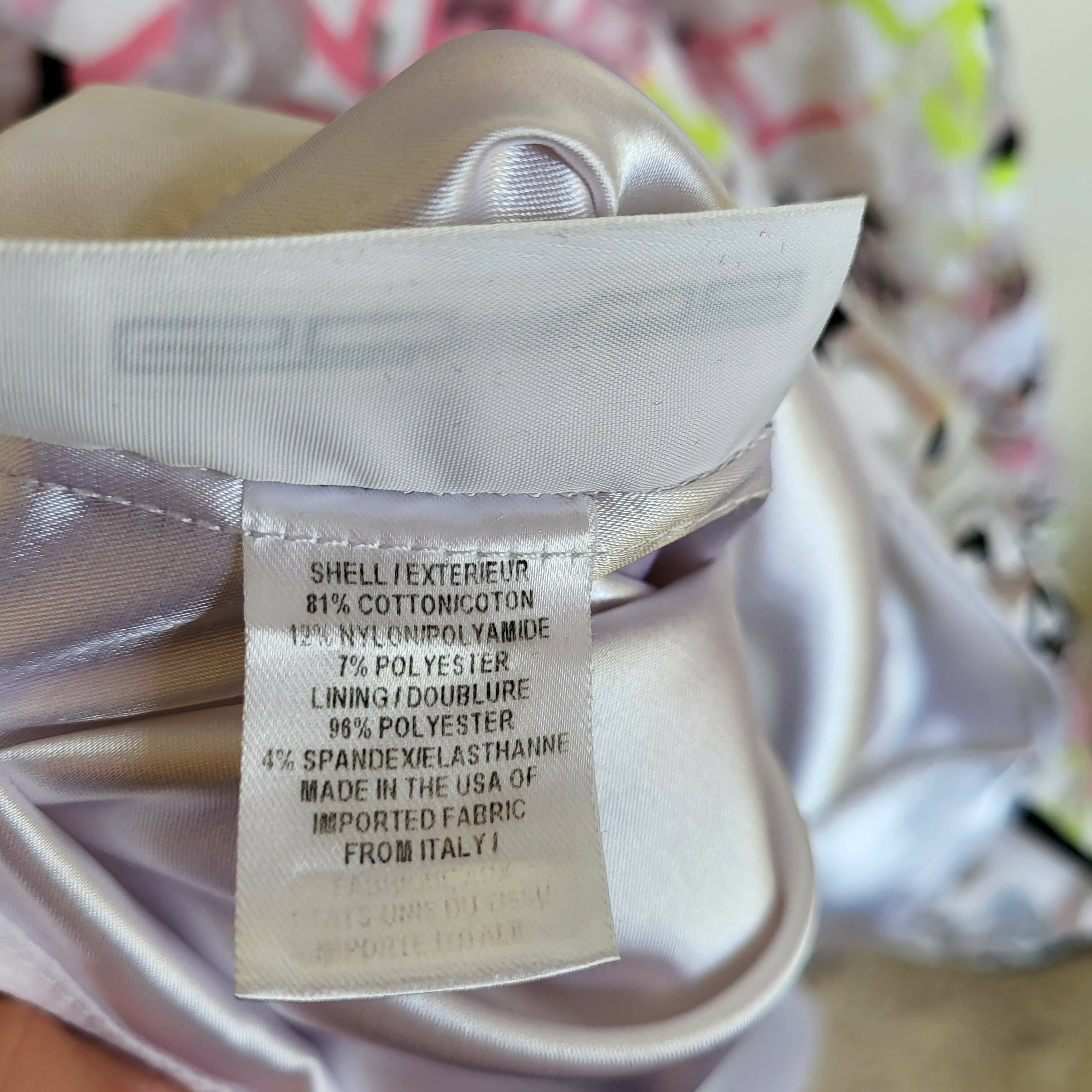 Milly Sleeveless Cut-Out Back Floral Dress - Floral - White Multi/Multi