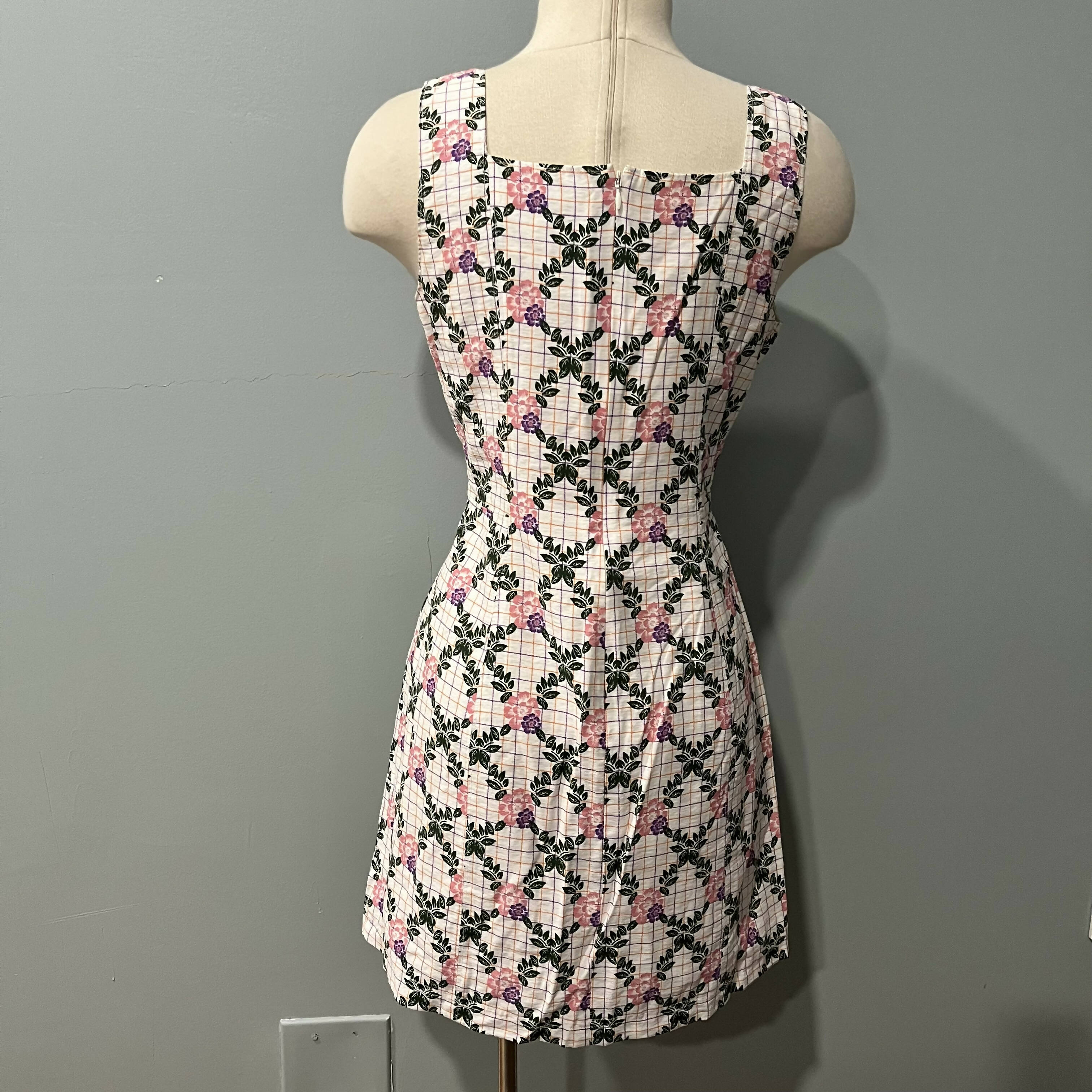 The East Order Square Neckline Mini Dress