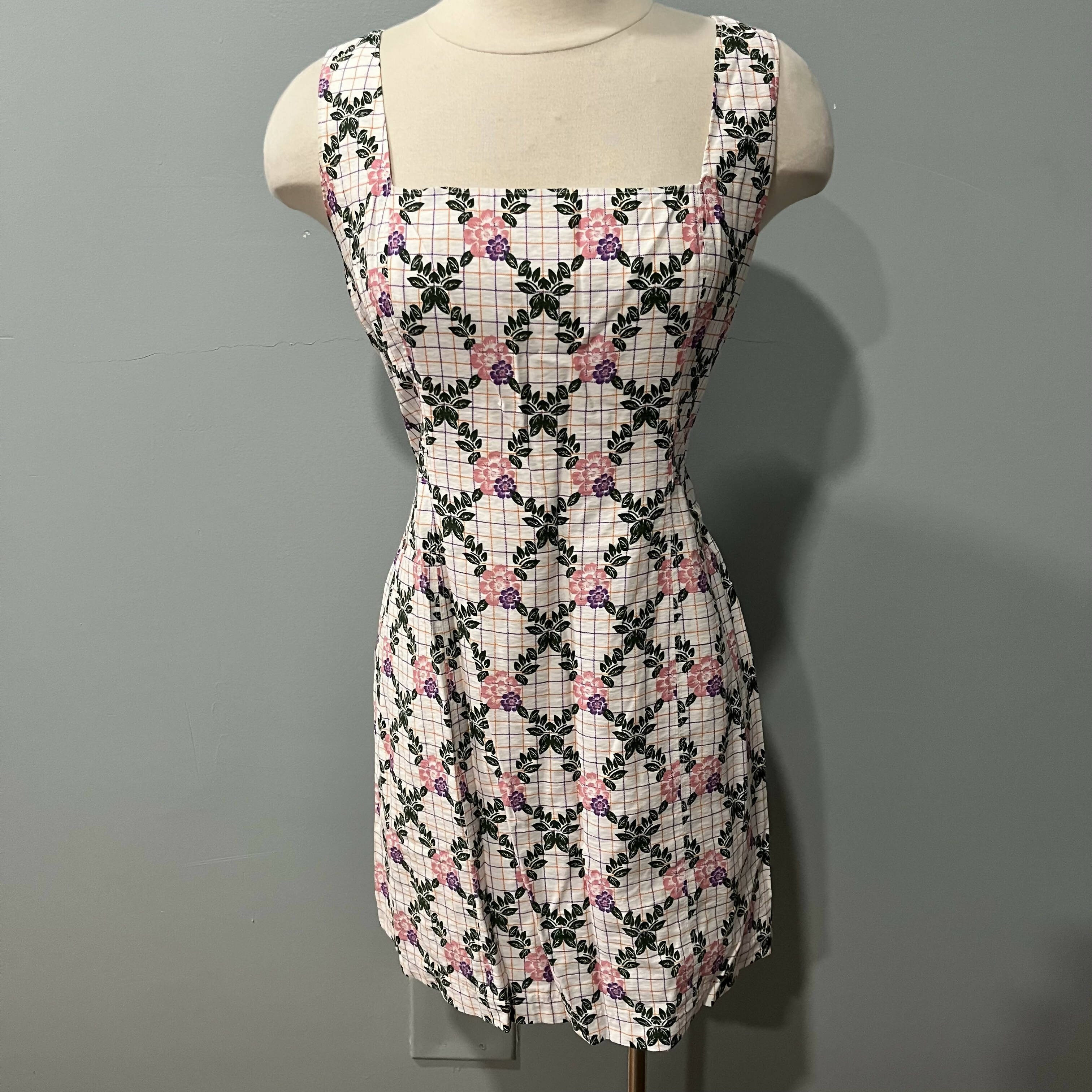 The East Order Square Neckline Mini Dress