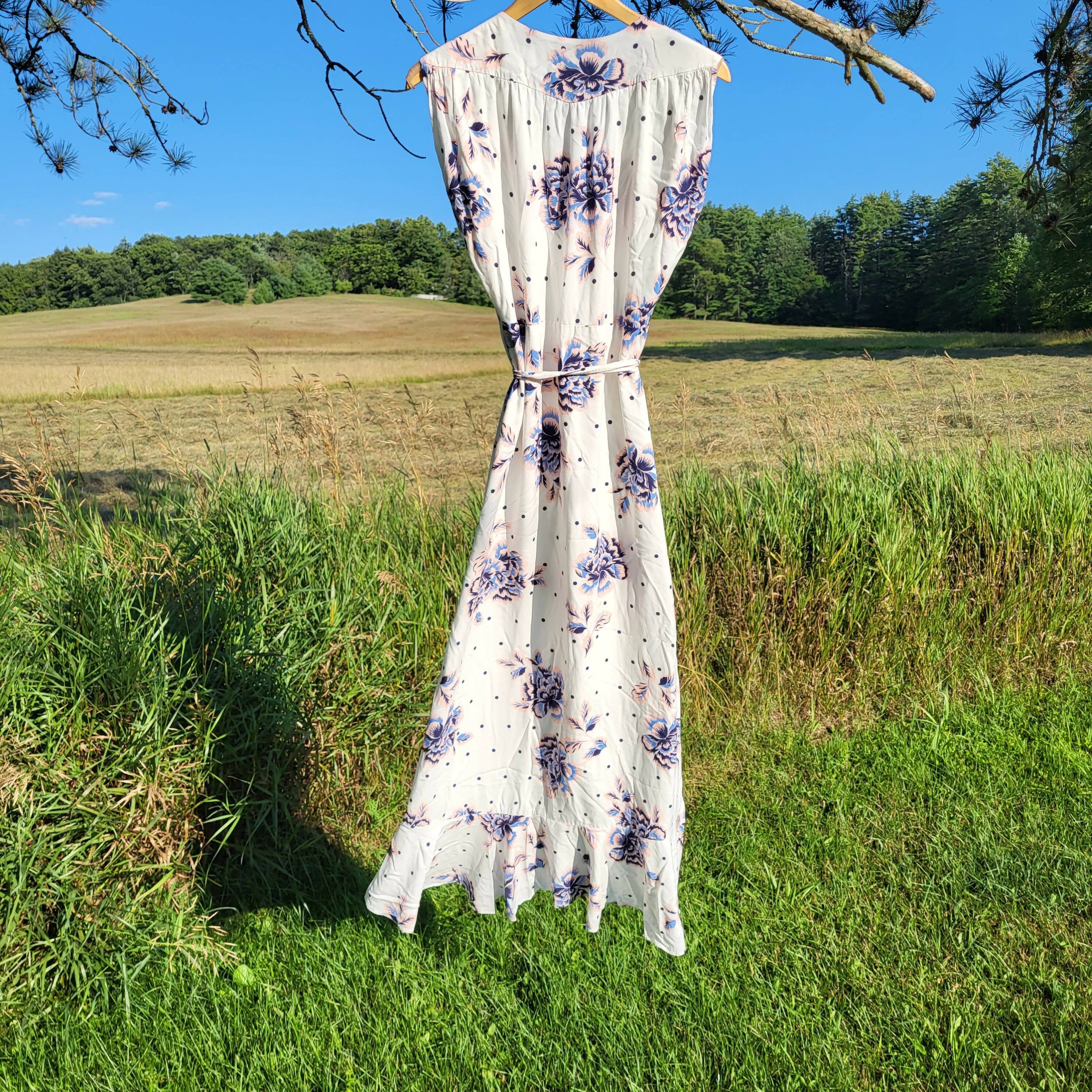 Yumi Kim Venezia Floral Affair White Maxi Dress