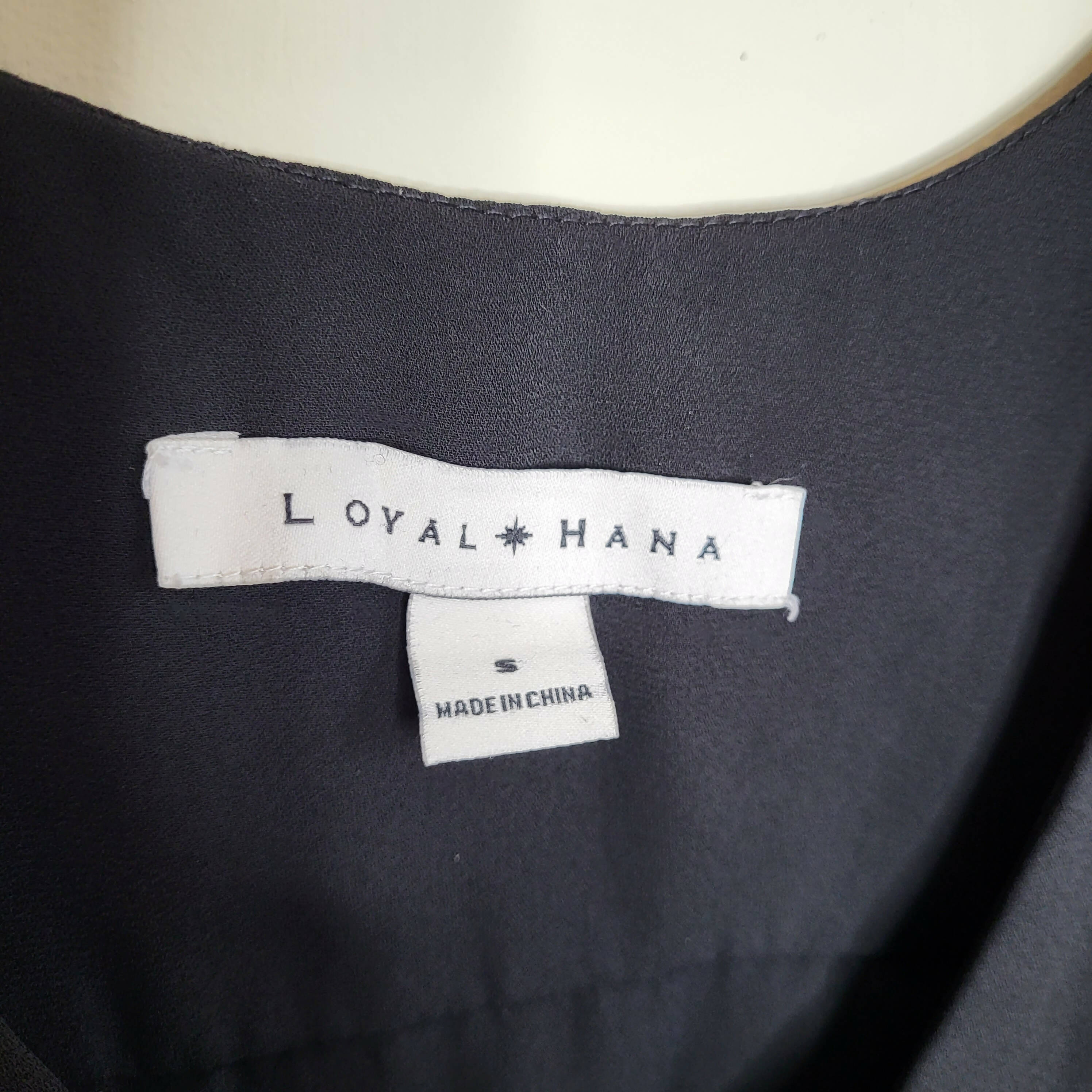 Loyal Hana Nursing and Maternity Sleeveless Blouse - Black - SM