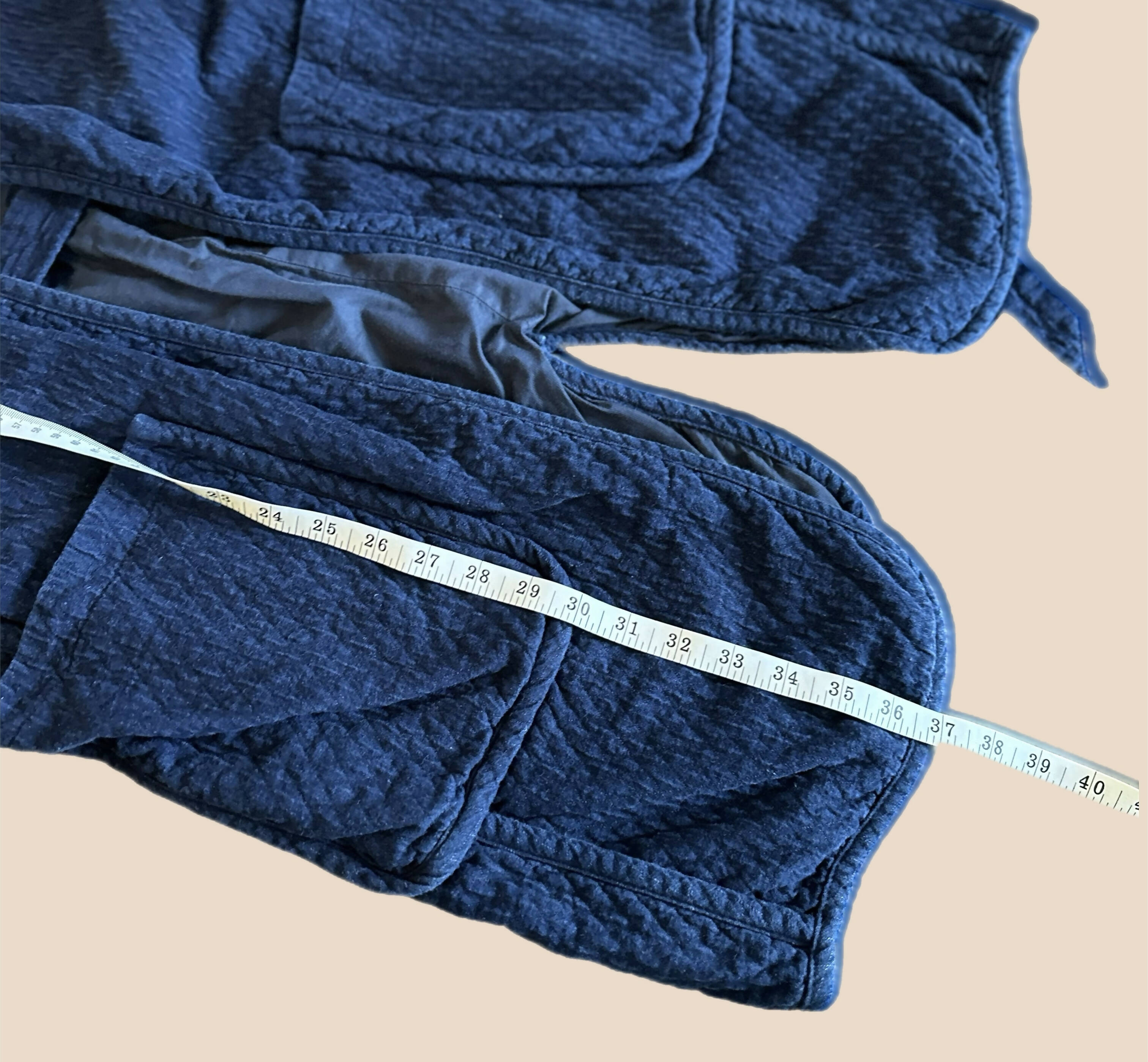 Rag & Bone Quilted Self Tie Liner Coat