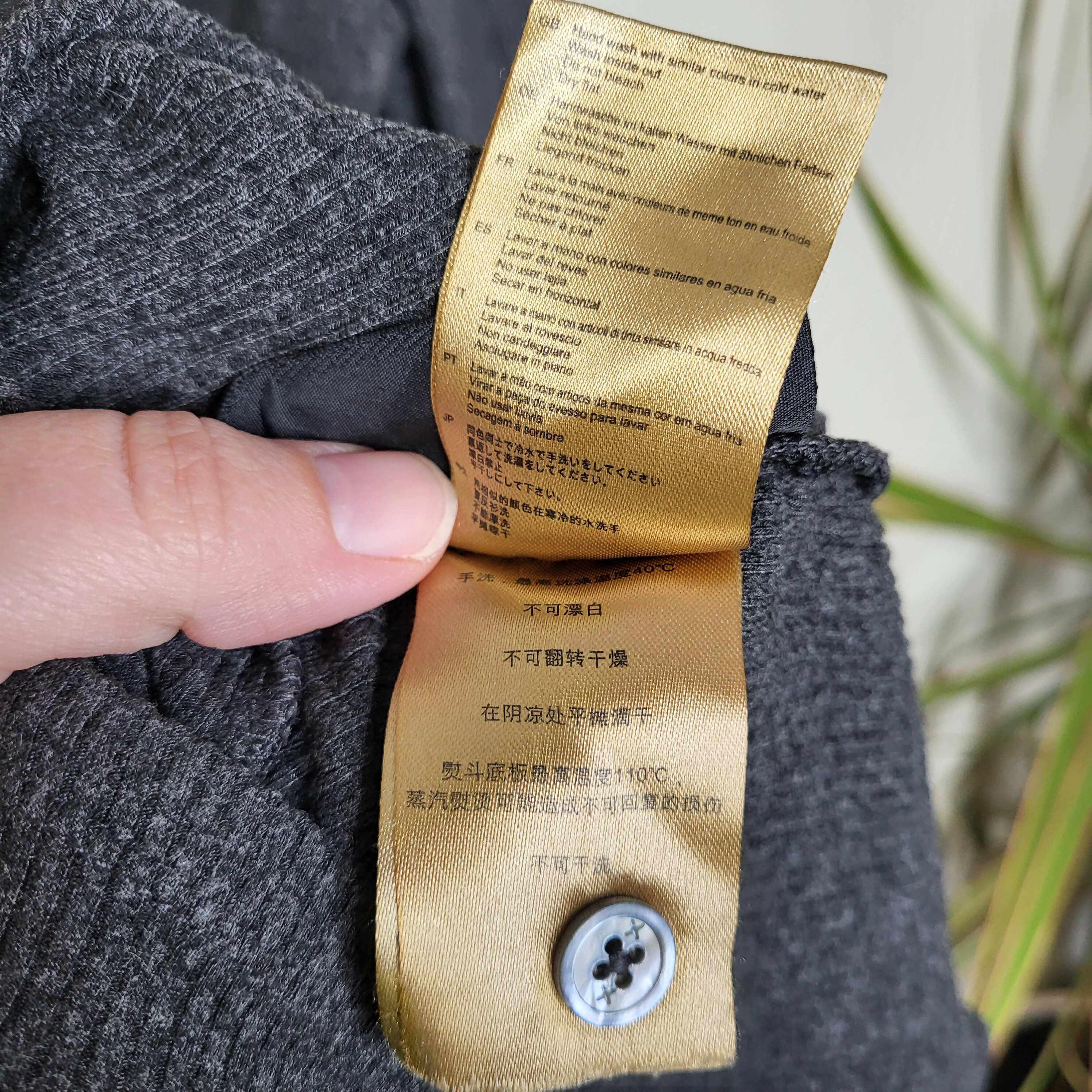 Scotch & Soda Long Sleeve Rib Knit Tee