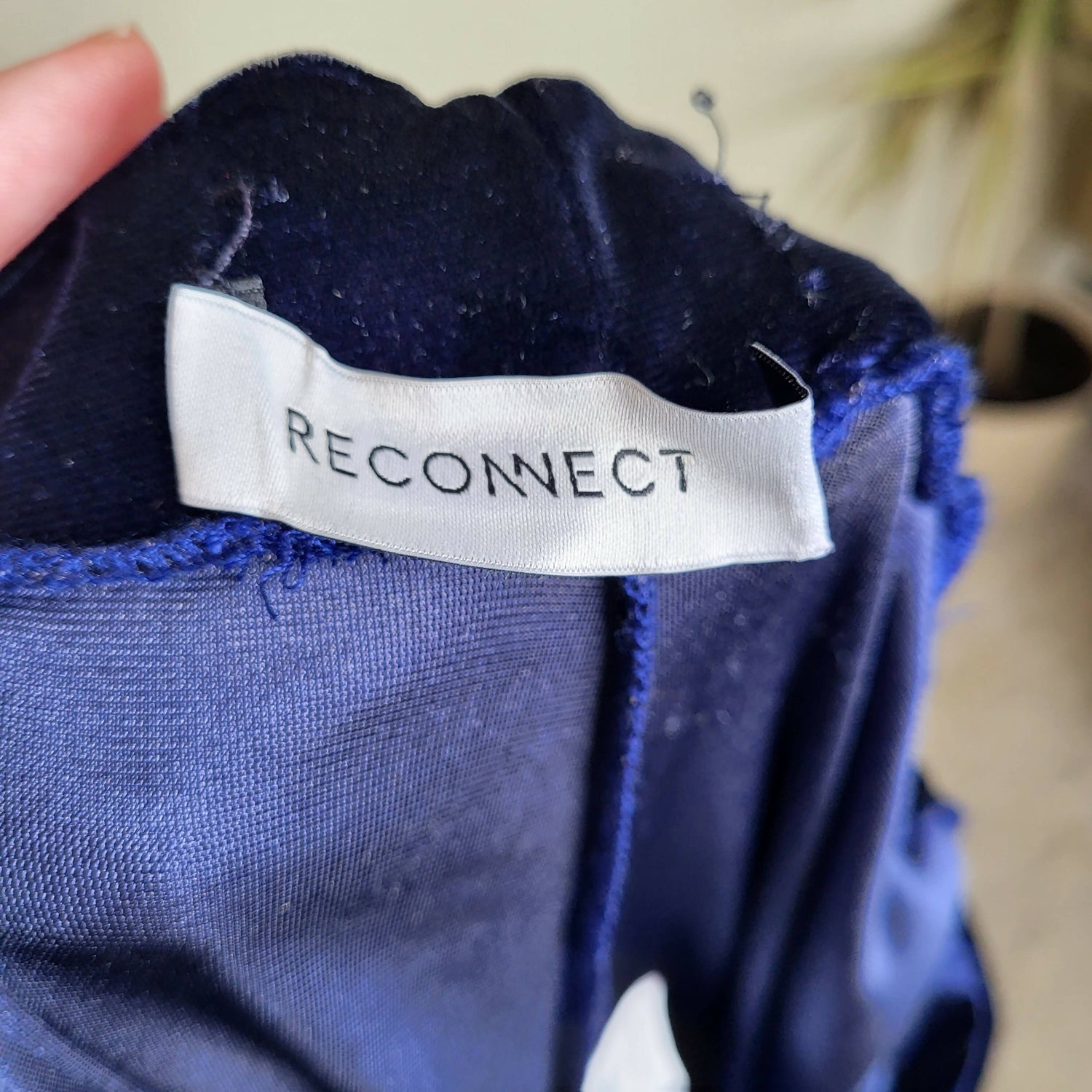 Reconnect Charlotte Straight Leg Velvet Maternity Velour Pants