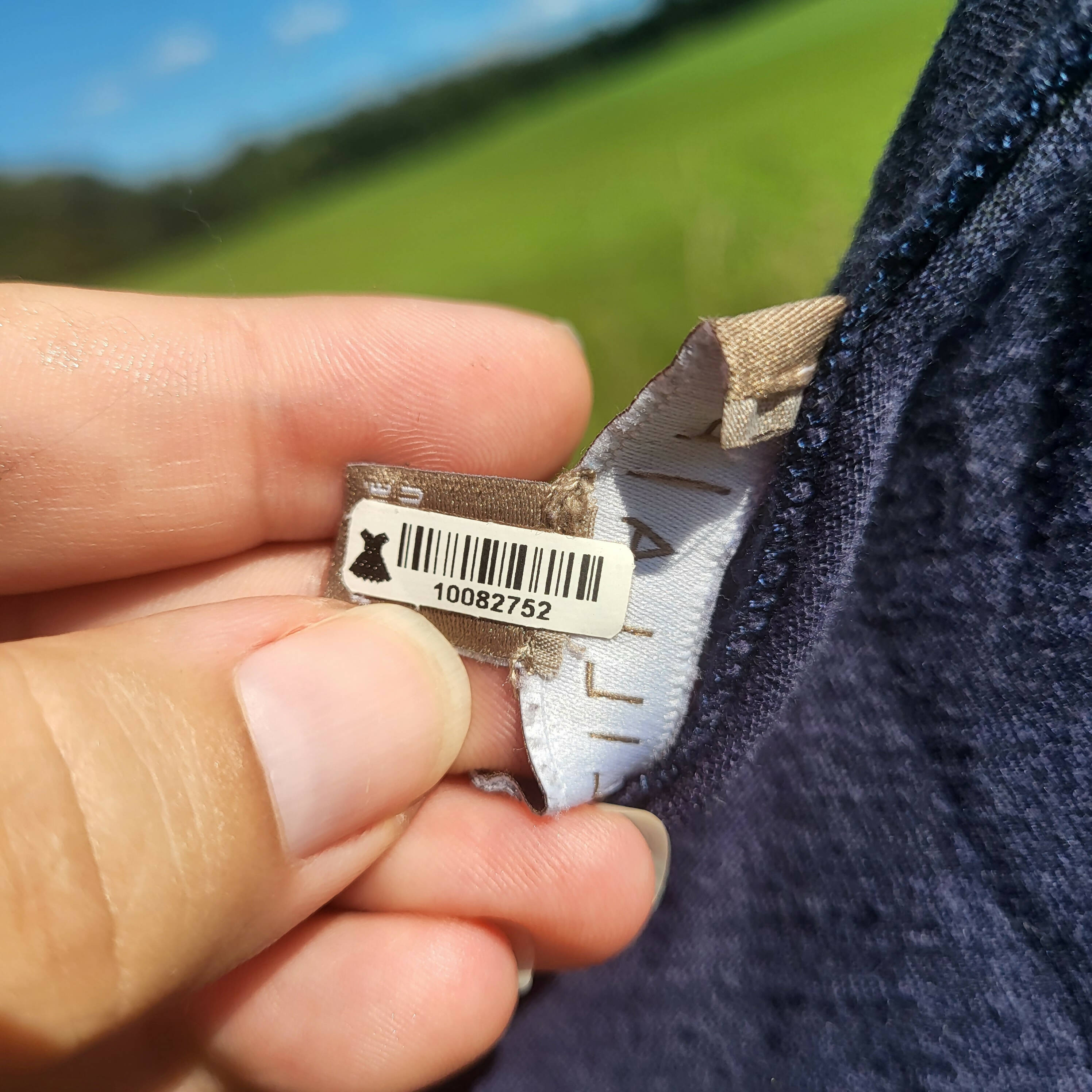 Lilla P Flame Modal Sleeveless Wedge Slit Neck in Neptune Blue