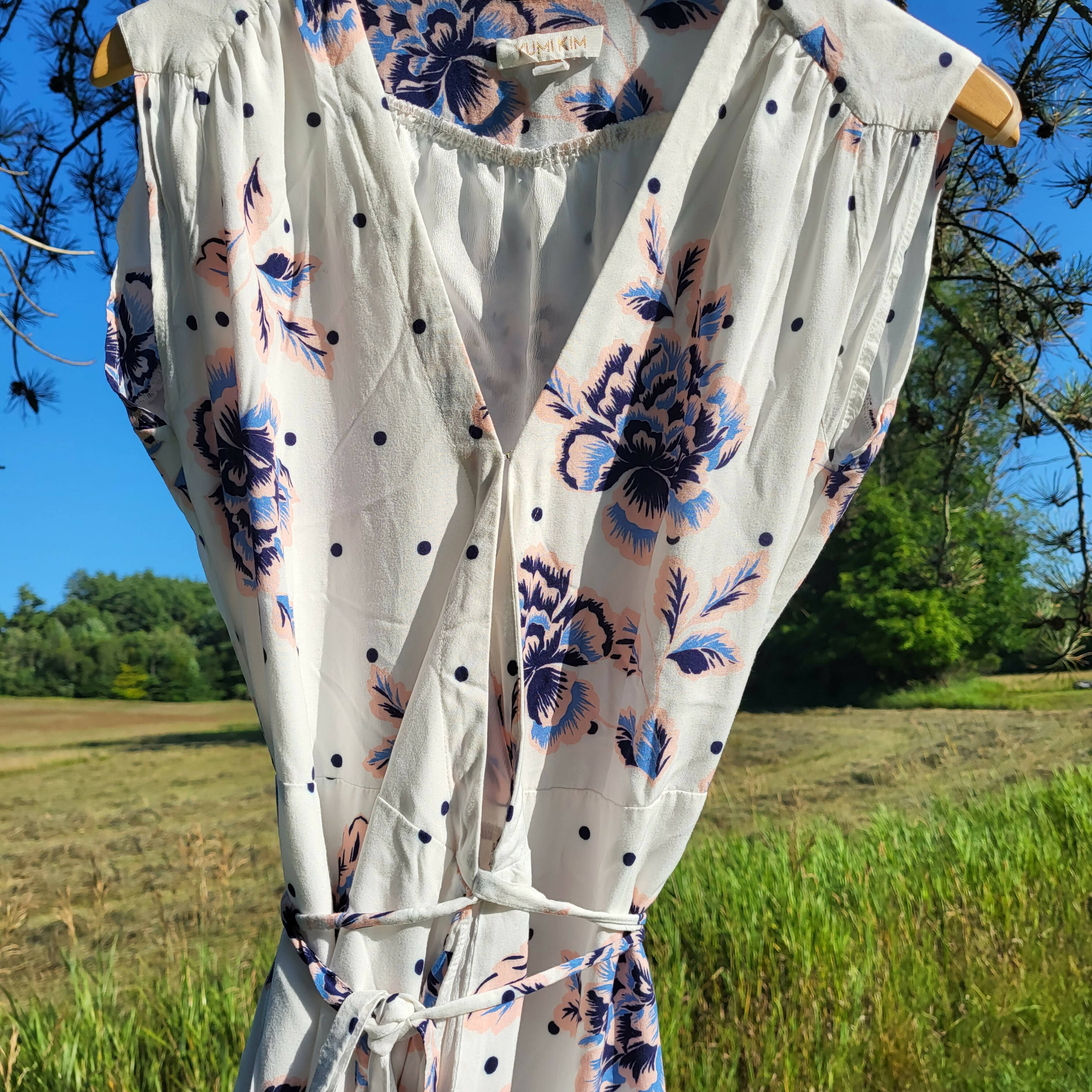 Yumi Kim Venezia Floral Affair White Maxi Dress