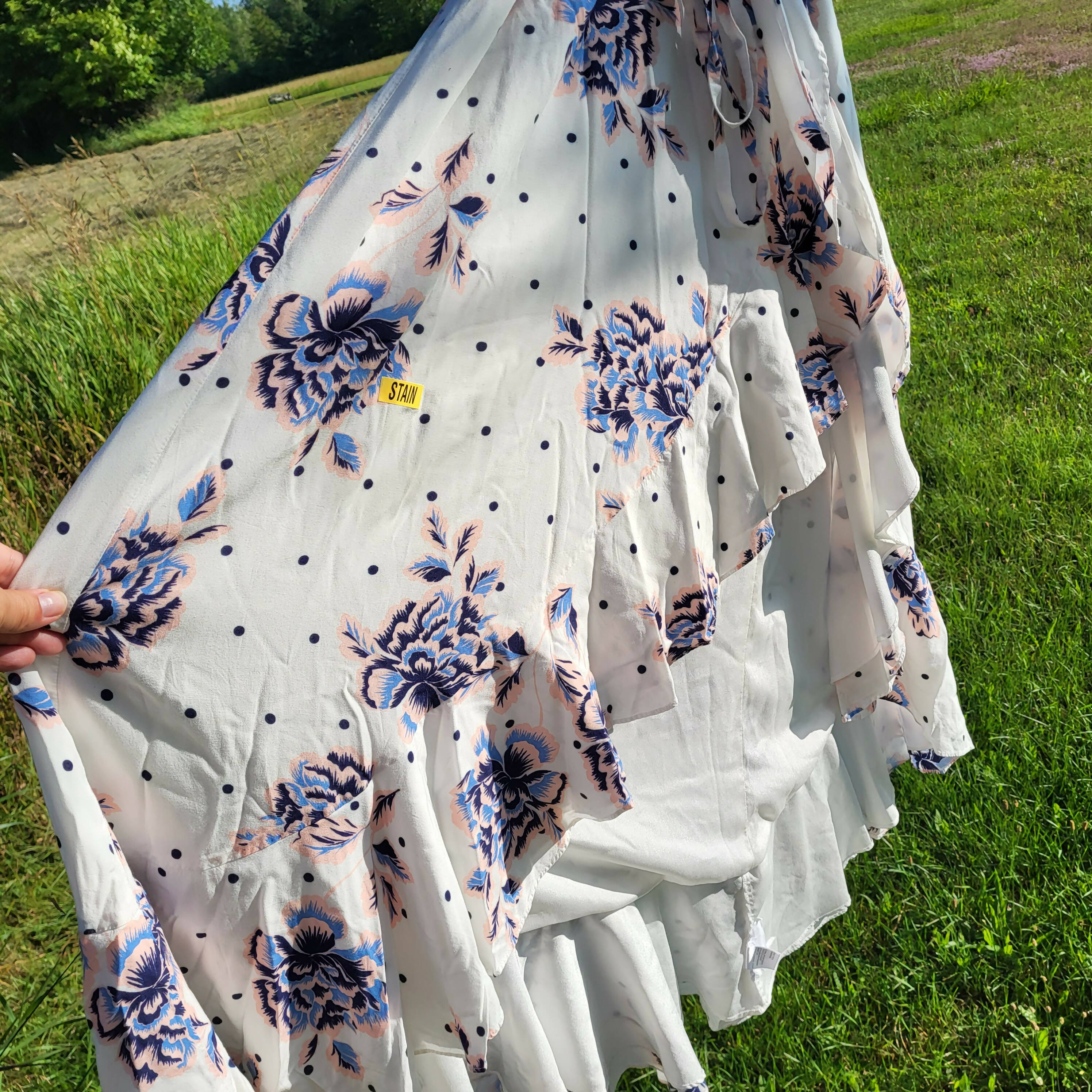 Yumi Kim Venezia Floral Affair White Maxi Dress