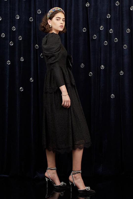 Lyra Lace Midi Dress