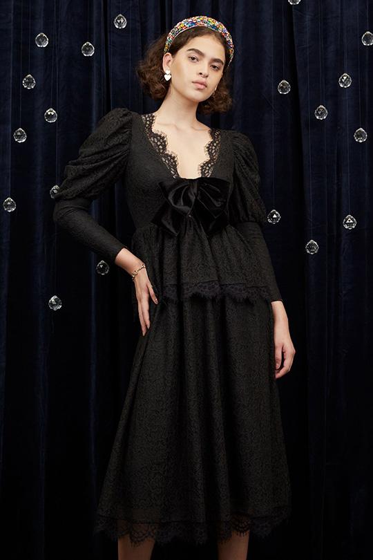 Lyra Lace Midi Dress