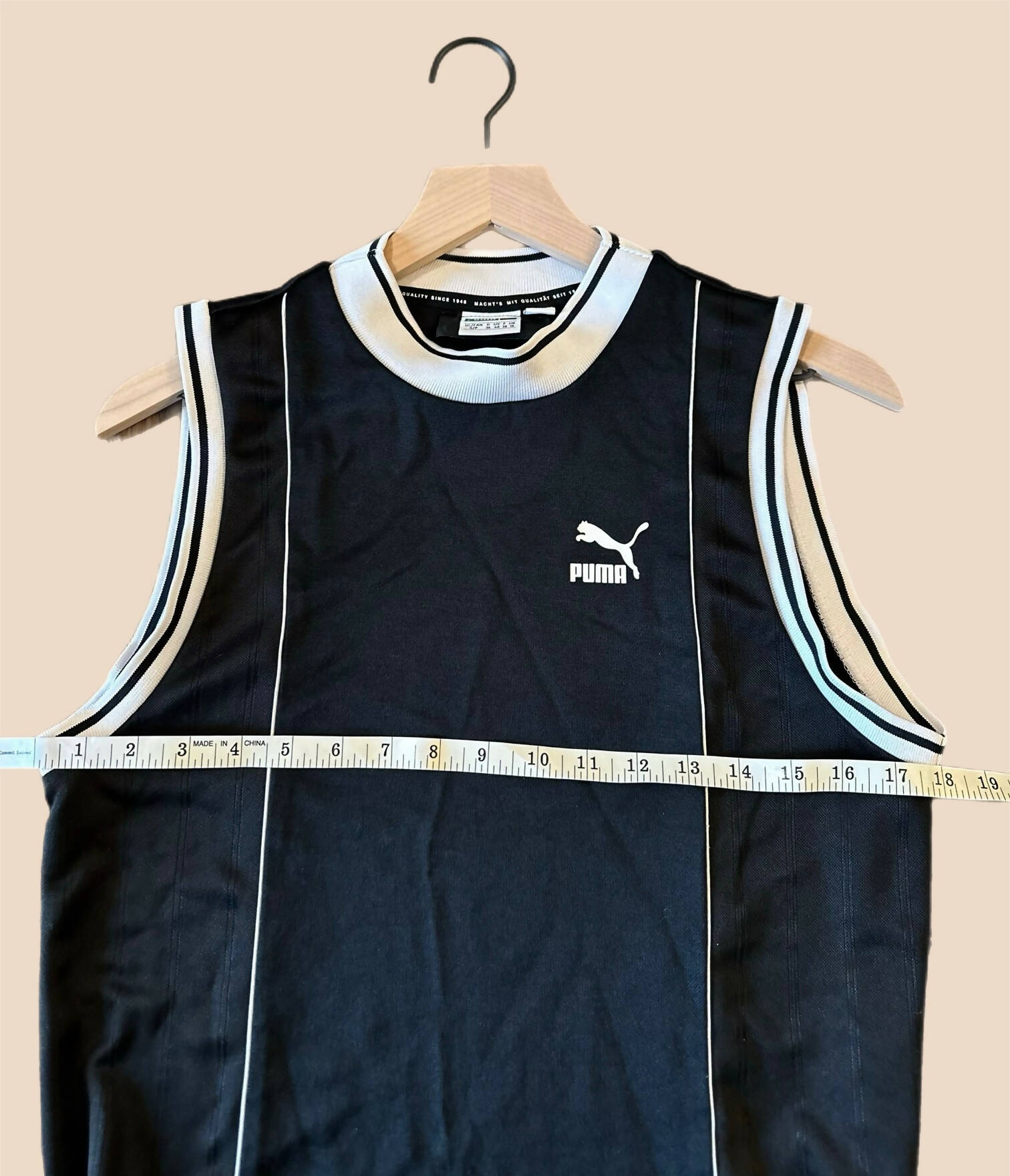 Puma Side Slit Athletic Dress - /Black Multi