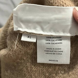 Naadam Cashmere Turtleneck Side Slits Midi Dress