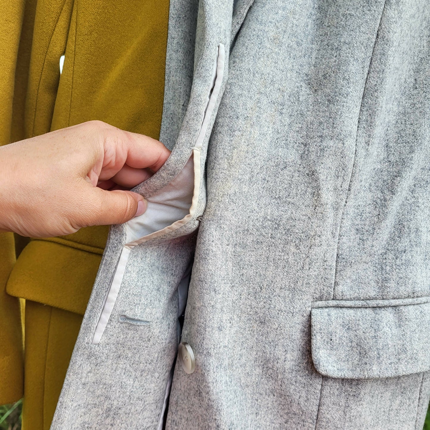 Carmelita Colorblocked Coat