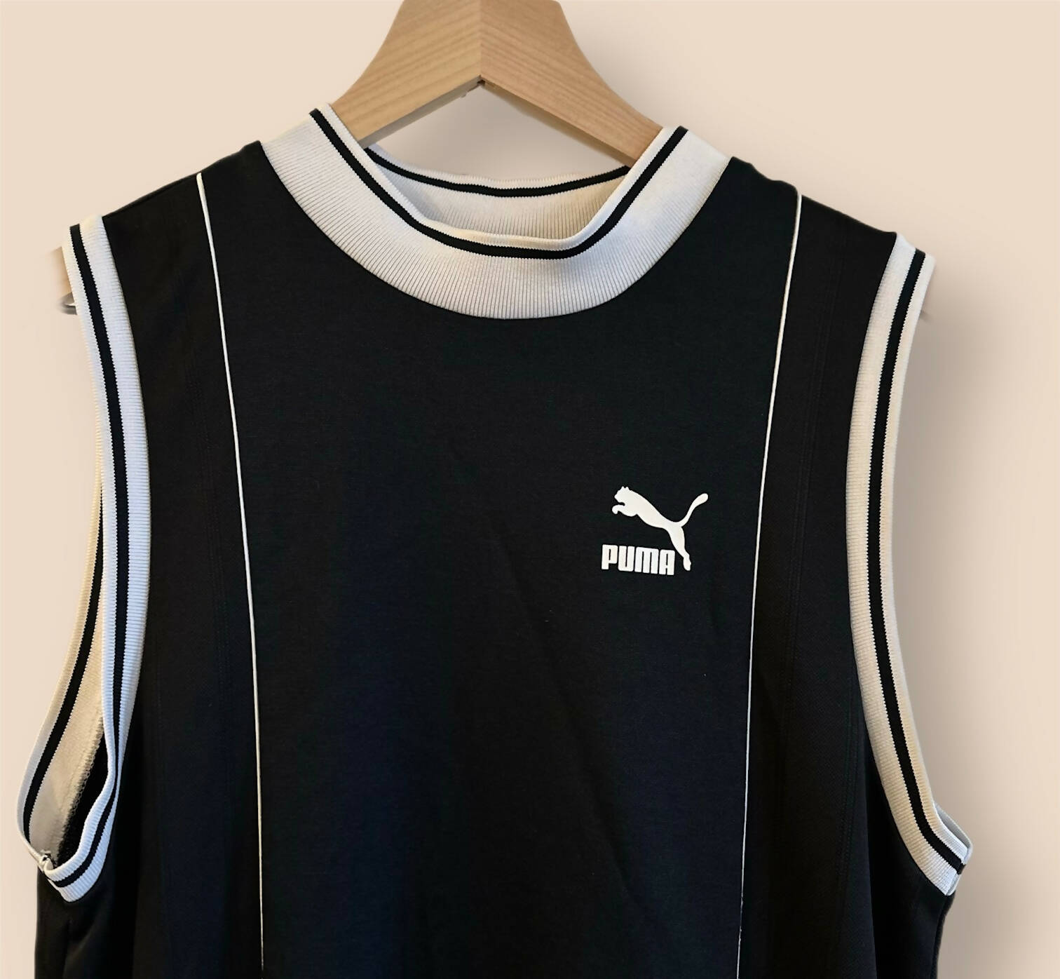 Puma Side Slit Athletic Dress - /Black Multi