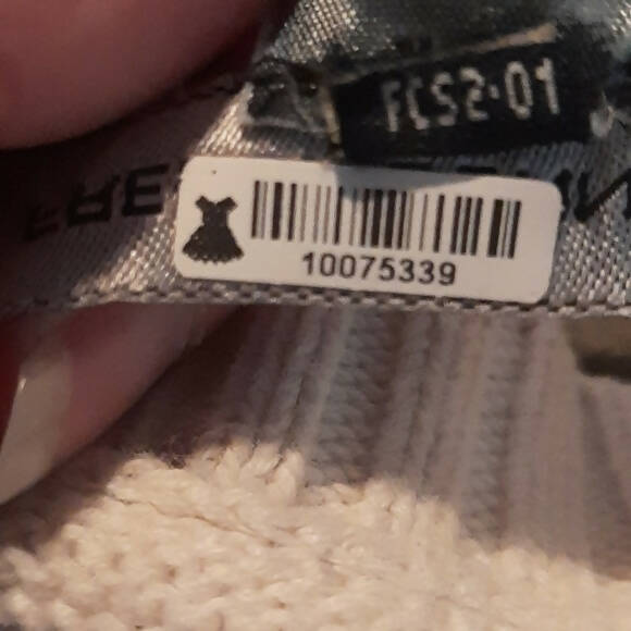 French Connection Long Sleeve Open Knit Sweater - /White