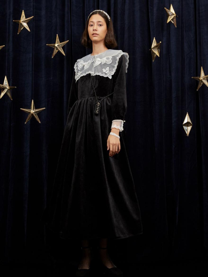 Eris Velvet Maxi Dress
