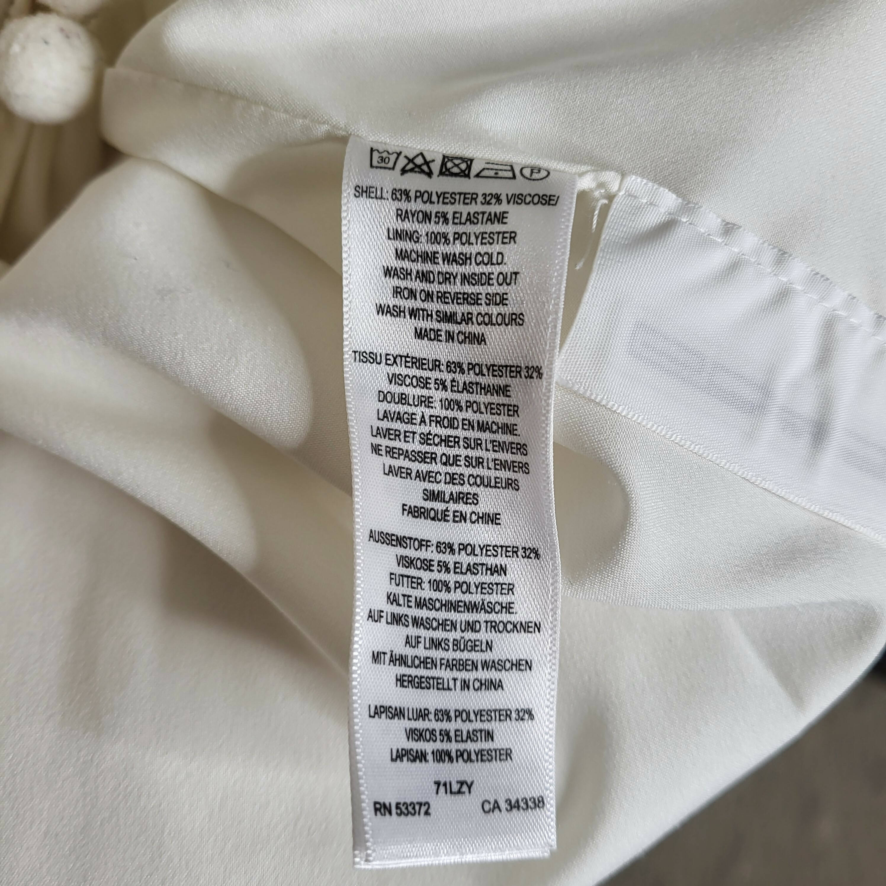 French Connection Whisper Pom Pom Strappy Dress