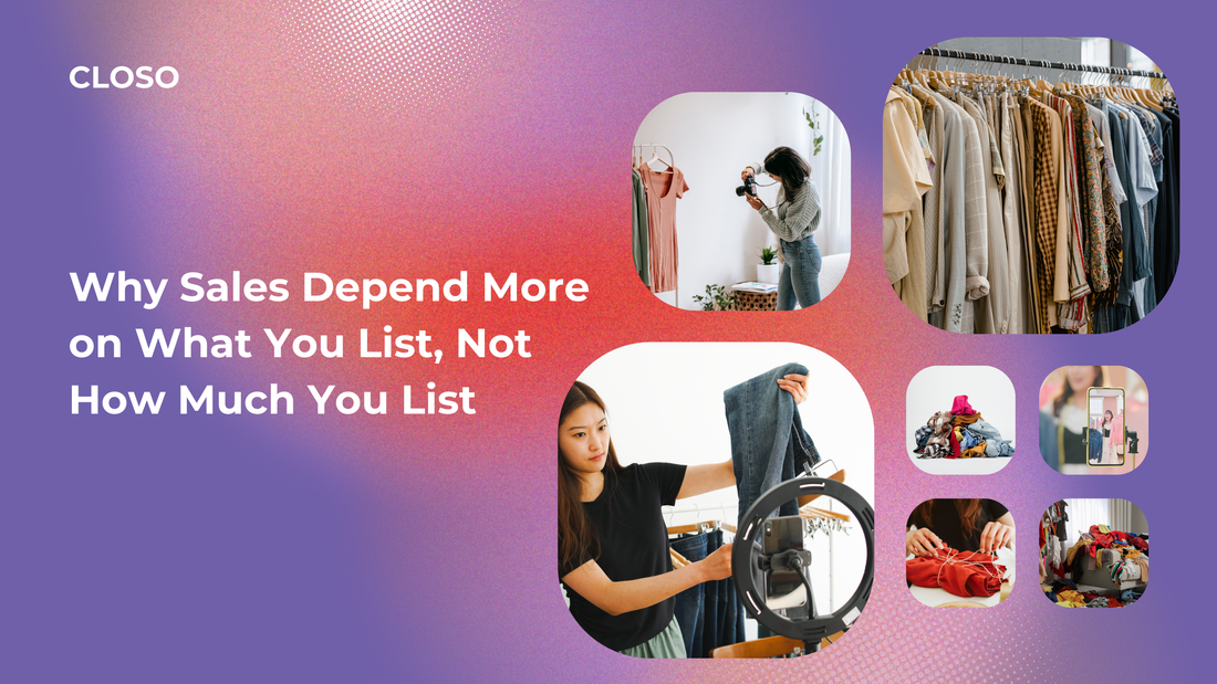 Why Sales Depend More on What You List, Not How Much You List