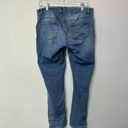 Seraphine Light Over Bump Maternity Jeans - Blue - 8M