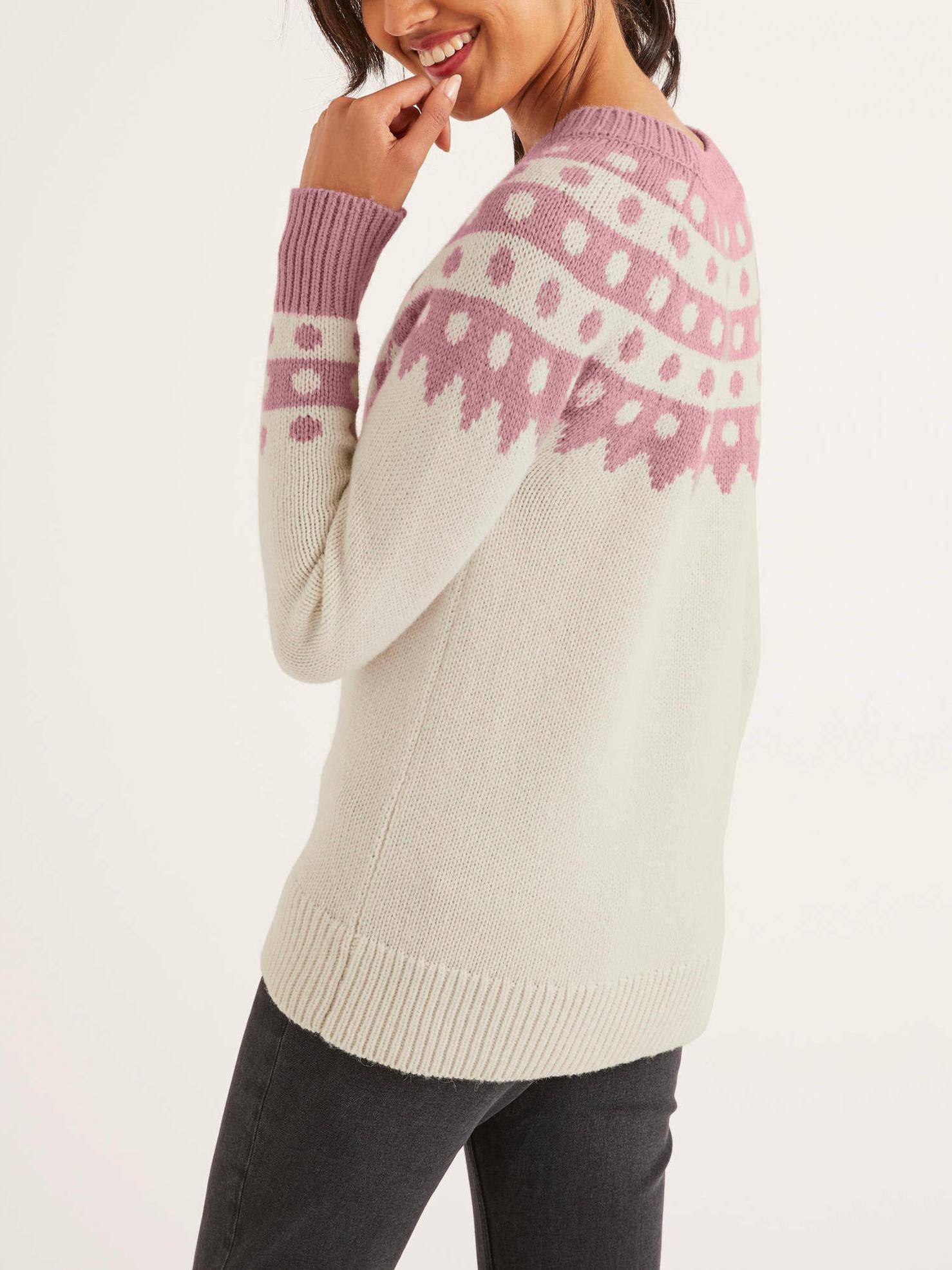 Boden Alpaca Blend Crew Neck Sweater - L