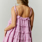 Peach Love Lavender Linen Tiered Mini / S