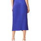 French Connection Side Tie Midi Skirt - /Blue - 4