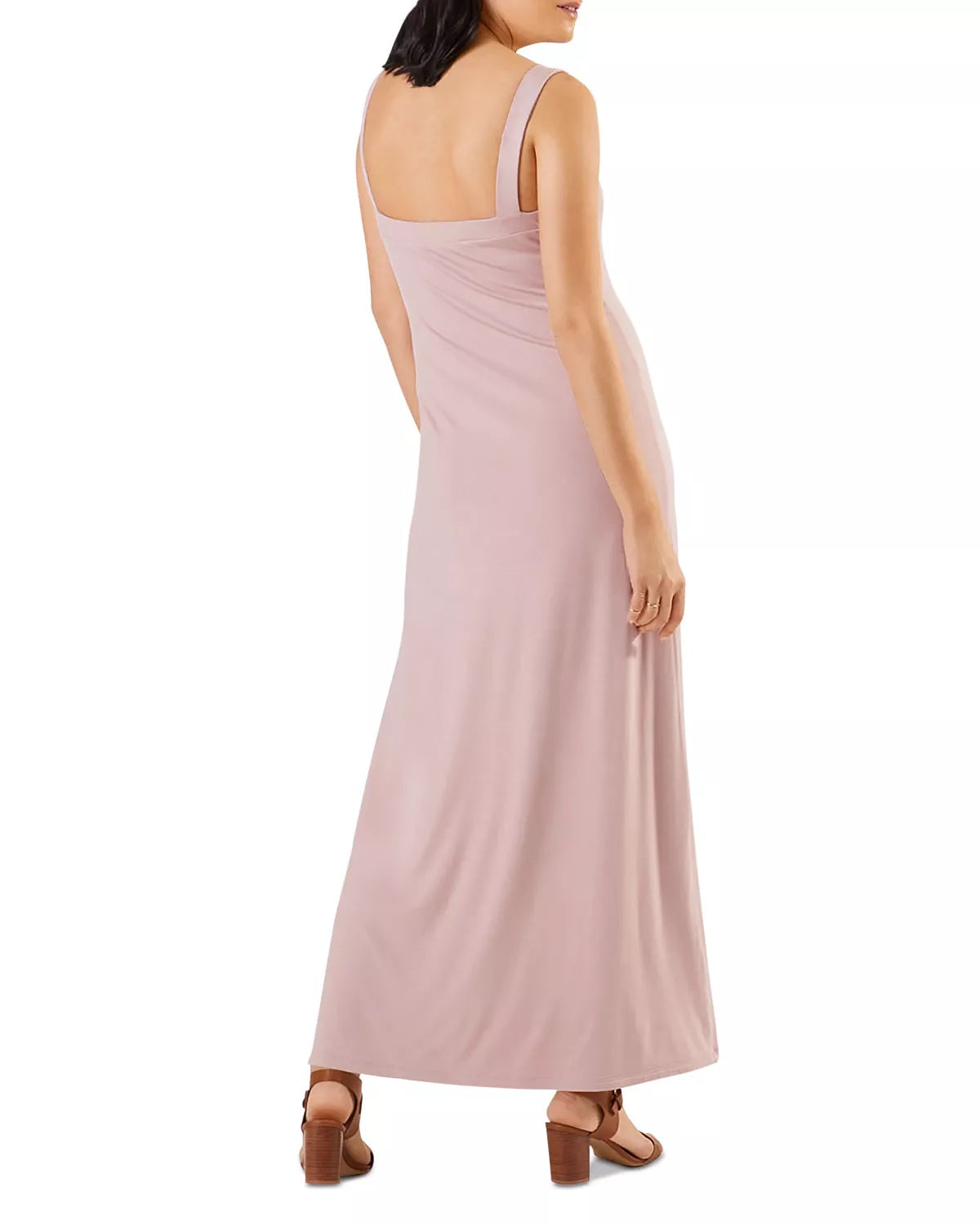 Stowaway Cara Sleeveless Maternity Dress - /Pink