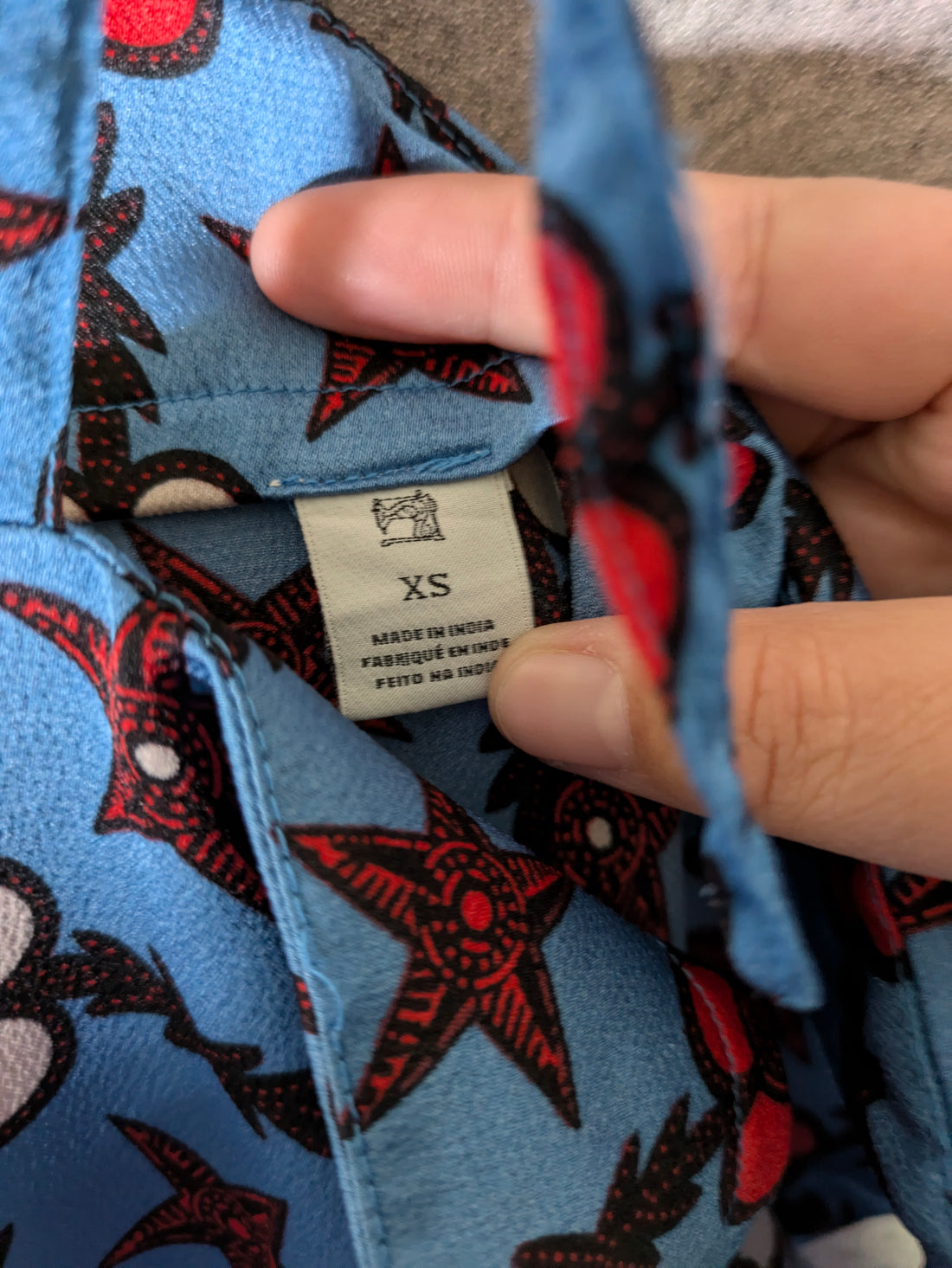 Scotch &amp; Soda One-Shoulder Printed Romper - Geometric - Blue Multi/Combo V - XS/
