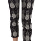 Dolce & Gabbana Dolce & Gabbana Chic Black Pineapple Print Skinny Capri Pants/IT44 | L/Black