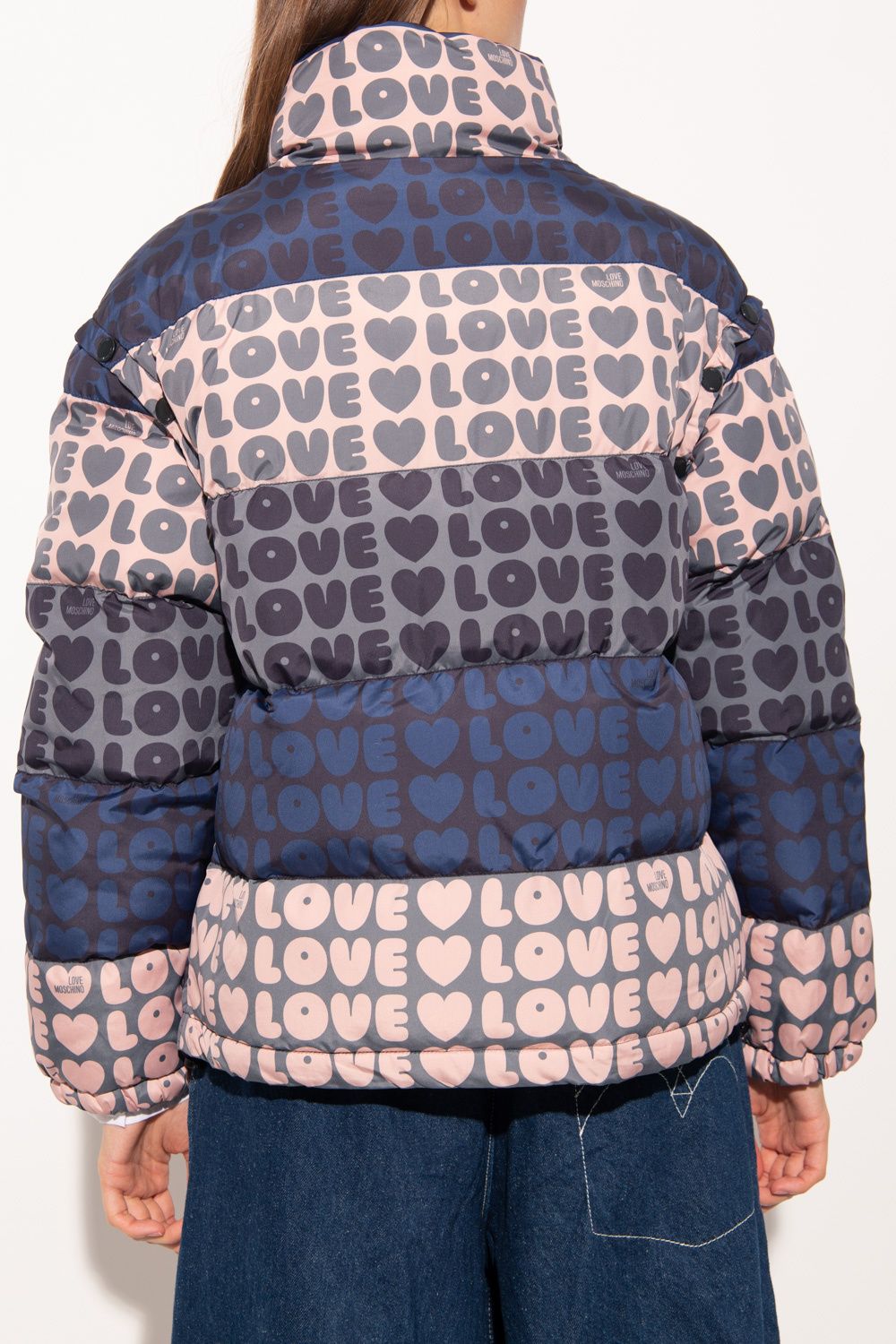 Love Moschino Multicolor Polyester Women Jacket/IT38|XS/Multicolor