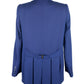 Elisabetta Franchi Elegant Blue Front-Open Jacket/IT40|S/Blue