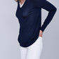 Kokun Relaxed Layered Cashmere Pullover - /Black Multi - M