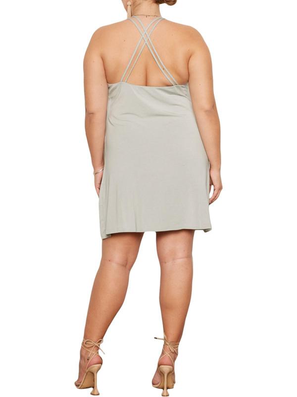 Tart Harper Criss-Cross Back Dress - /Green