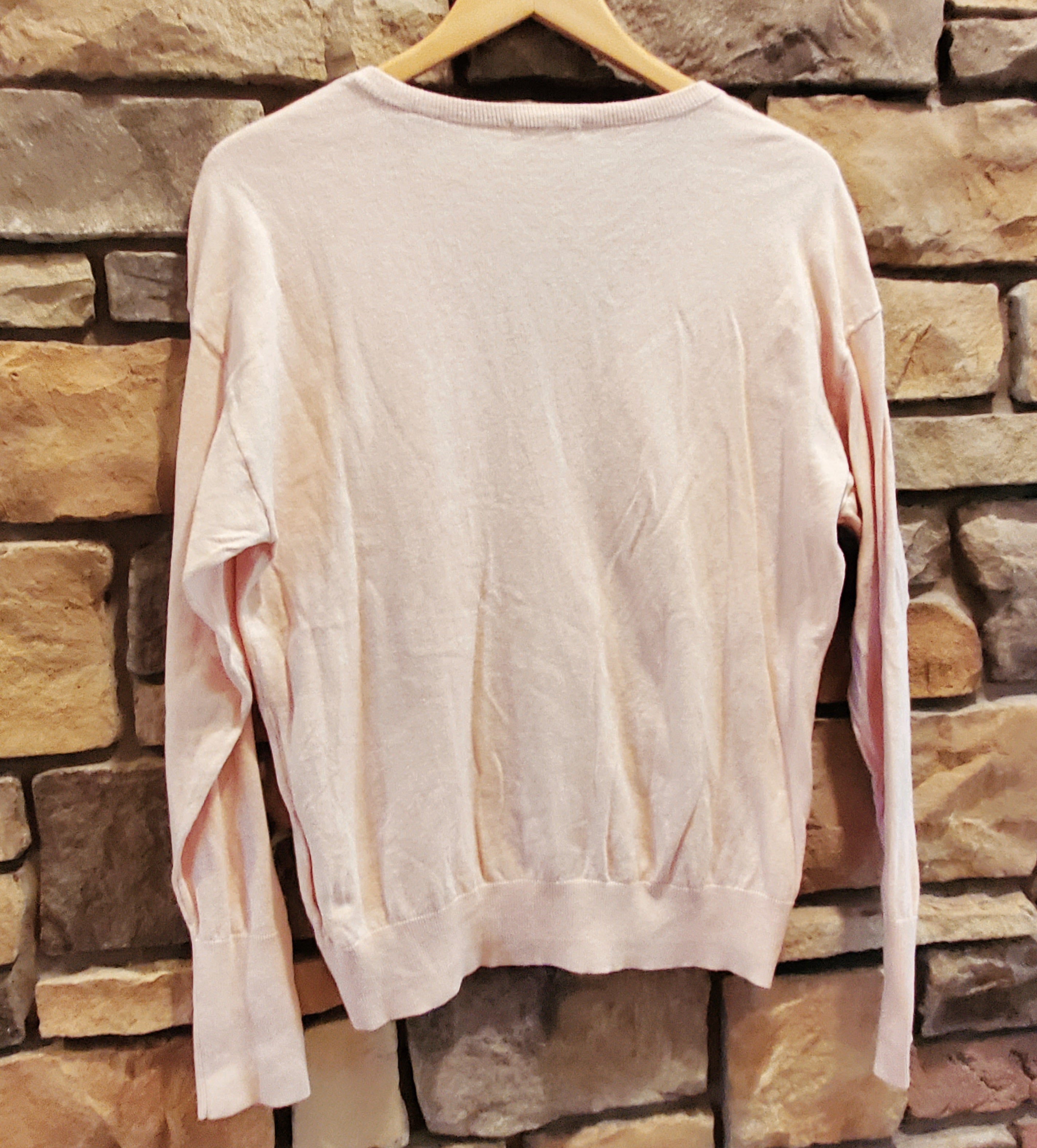 Scotch &amp; Soda Cotton-Cashmere Loose Knit Sweater - /Pink - M