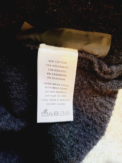 Lilla P Elbow Sleeve V-Neck size Large