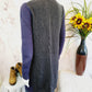 Boden Long Alpaca Blend Cardigan - /Navy Multi - S