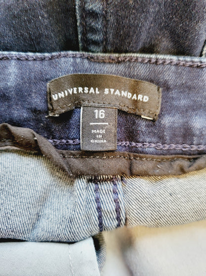 Universal Standard Marne Bootcut Jeans - /Blue - 16