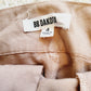 BB Dakota High Waisted Pleated Shorts - /Beige - 4