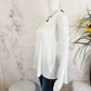 BCBGMAXAZRIA size XL ivory top