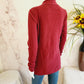 Soon Maternity Riley V-Neck Maternity Sweater - /Red