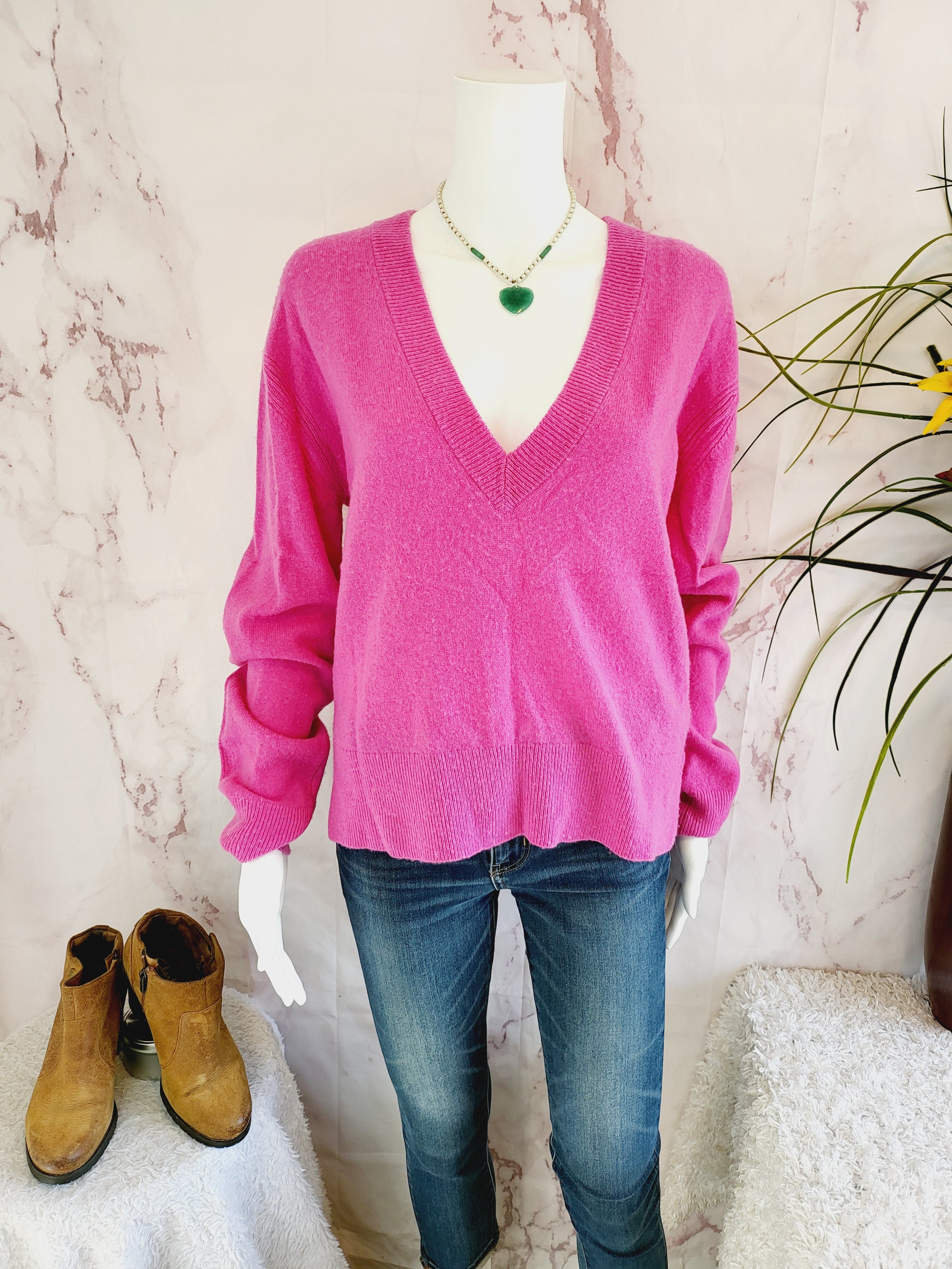 Joie Vented Hem Wayna Cashmere Sweater