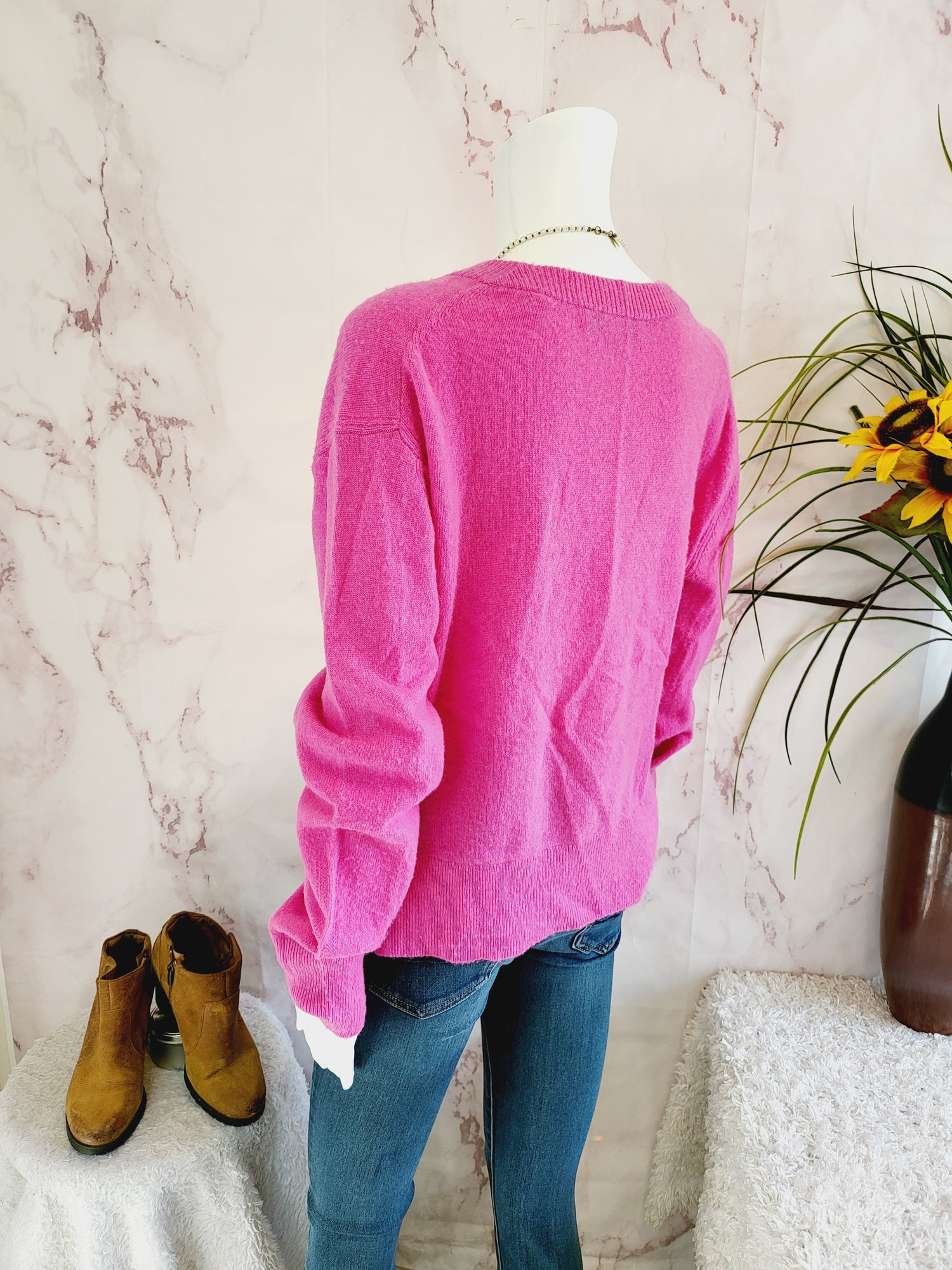 Joie Vented Hem Wayna Cashmere Sweater