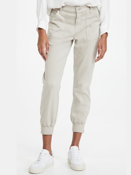 J Brand Side Zip Cuff Arkin Joggers - /Beige - 29