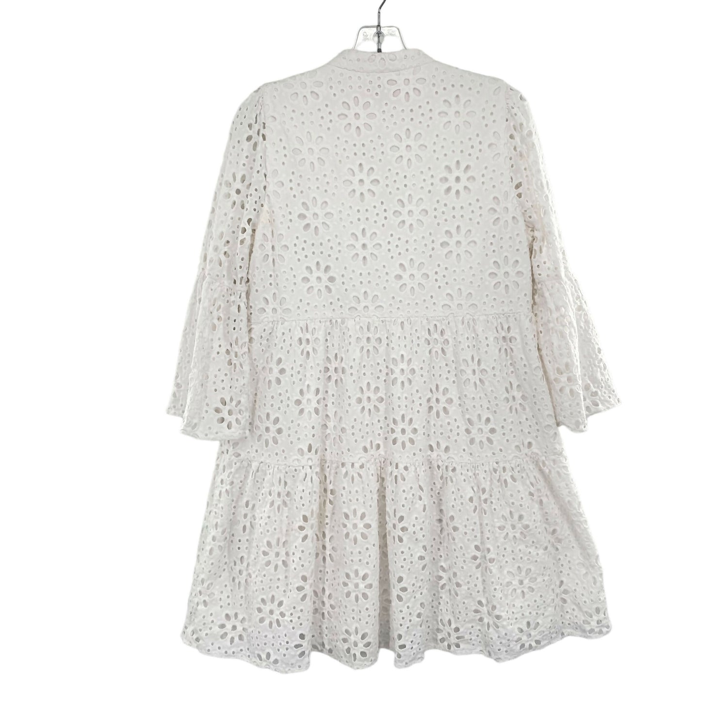 Lilly Pulitzer Hazelanne Eyelet Tiered Dress - /White - 12