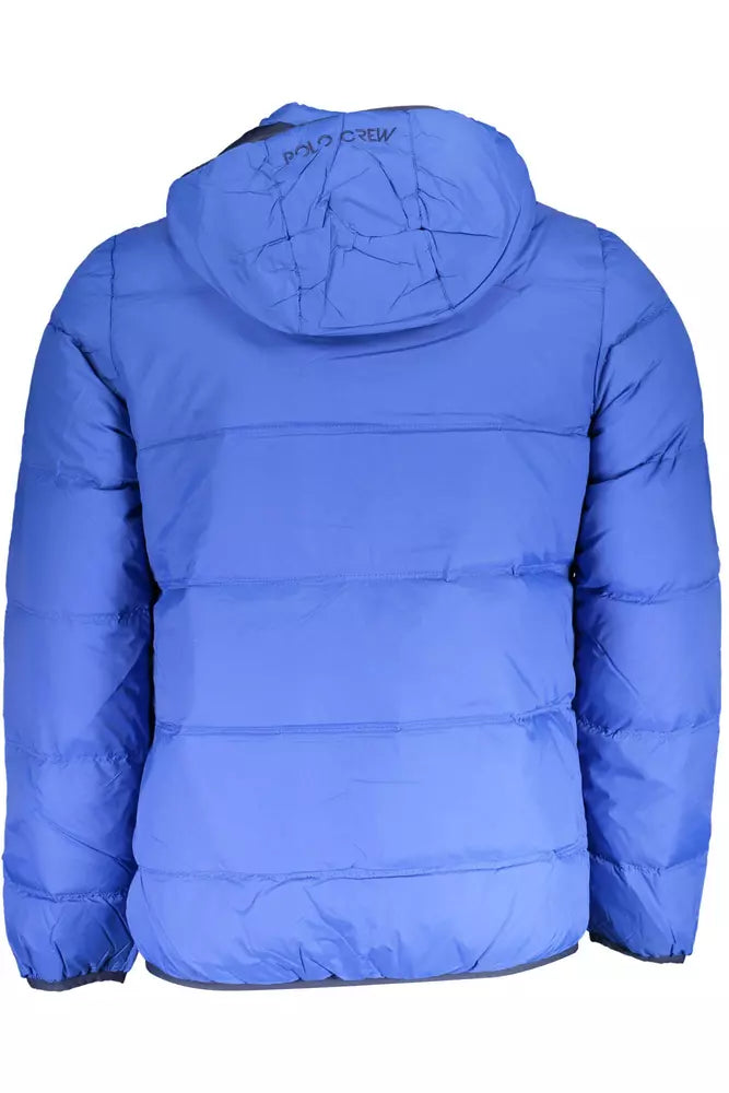 La Martina La Martina Elite Blue Jacket with Detachable Hood/XXL/Blue