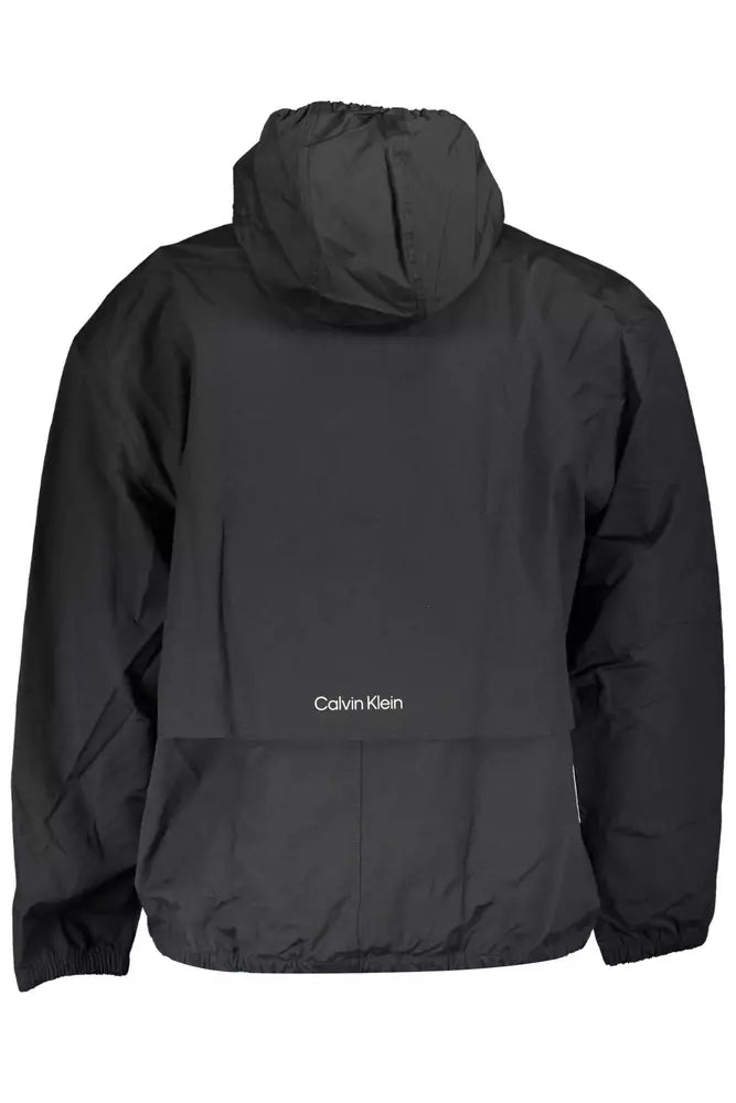 Calvin Klein Calvin Klein Black Cotton Men Jacket/L/Black