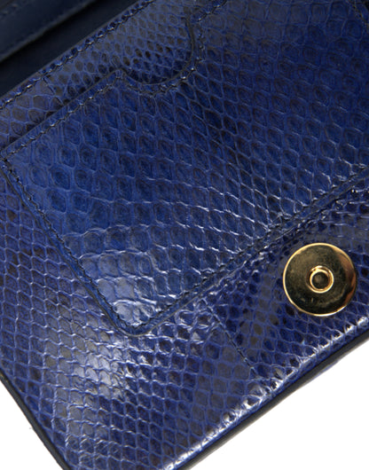 Dolce &amp; Gabbana Dolce &amp; Gabbana Exquisite Blue Mink Fur Shoulder Bag/Blue