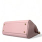 Dolce & Gabbana Chic Pink Sicily Leather Shoulder Bag/Pink